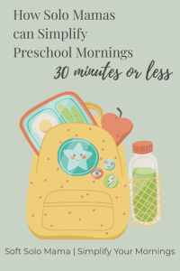 Read more about the article How to Simplify Preschool Mornings