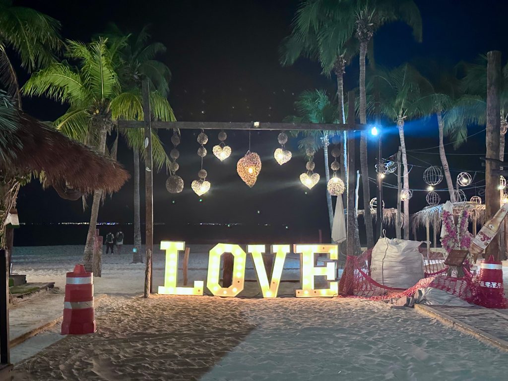 LOVE sign Isla Mujeres